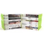 An assortment of 22 Xbox 360 games (PAL) Highlights include: Fable III, Virtua Fighter 5,