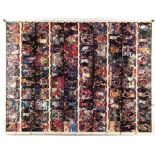 1993-1994 Fleer Ultra NBA uncut sheet. The sheet is printed double sided with both the front and