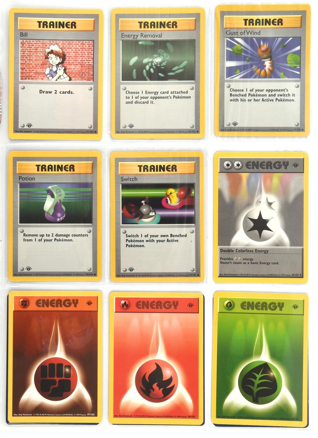 Pokemon TCG. Pokemon 1st edition Base Set Complete 102/102 cards. Includes the iconic 1st edition - Image 7 of 20