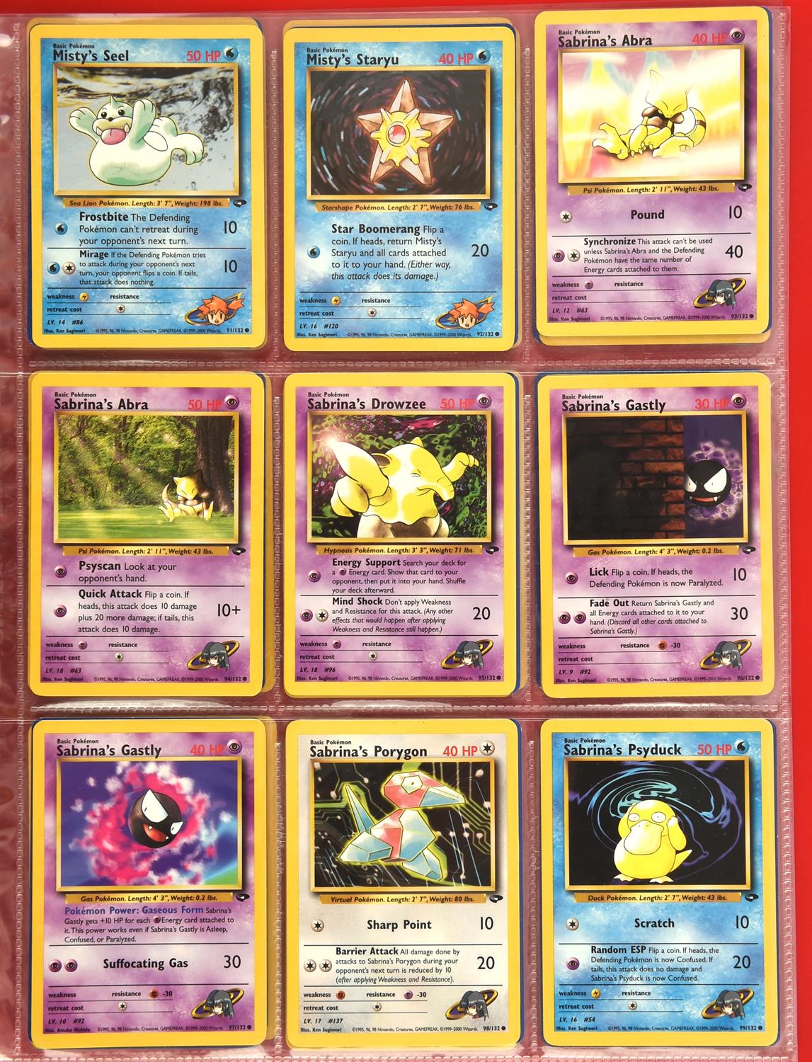 Pokemon TCG. Gym Challenge Near Complete Set 124/132 including 15 holos. - Image 6 of 15