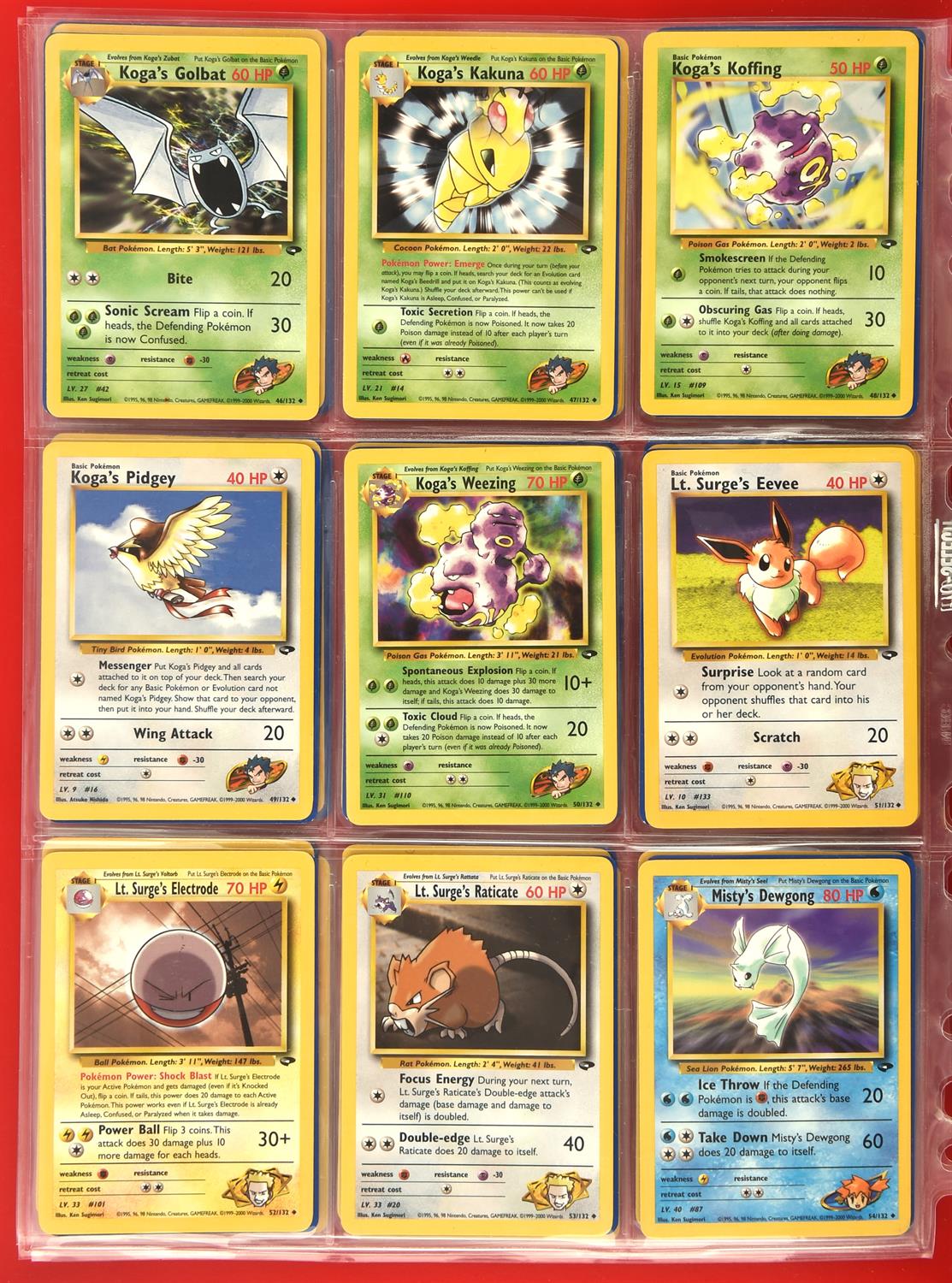 Pokemon TCG. Gym Challenge Near Complete Set 124/132 including 15 holos. - Image 13 of 15