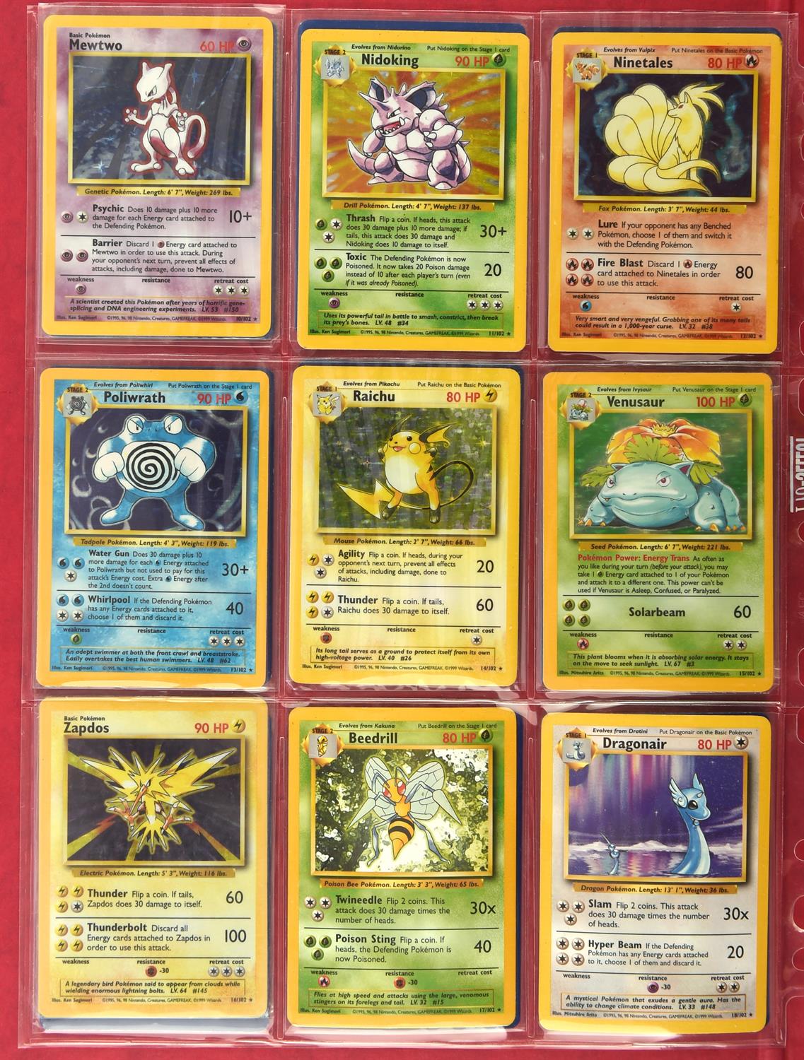 Pokémon TCG. Base Set Complete Set - This lot includes a full set of the English Unlimited release - Image 11 of 11