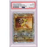 Pokemon TCG. Sandslash Reverse Holo Legendary Collection 62/110 graded PSA 8.