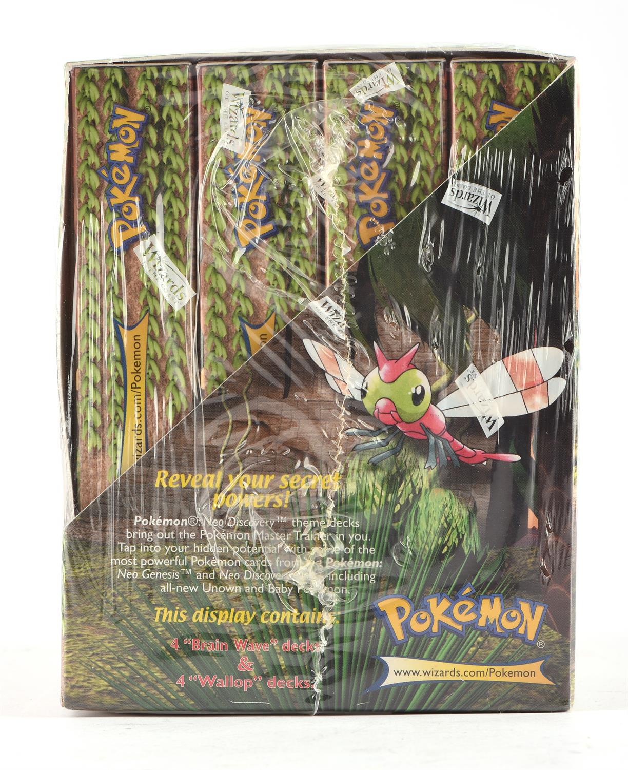 Pokemon TCG. Neo Discovery 2001 sealed display of 8 preconstructed theme decks which includes 4 - Image 3 of 7