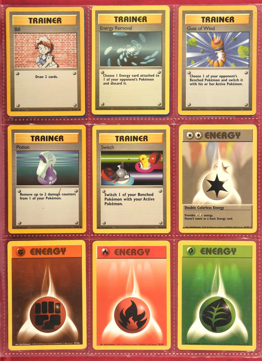 Pokémon TCG. Base Set Complete Set - This lot includes a full set of the English Unlimited release - Image 6 of 11