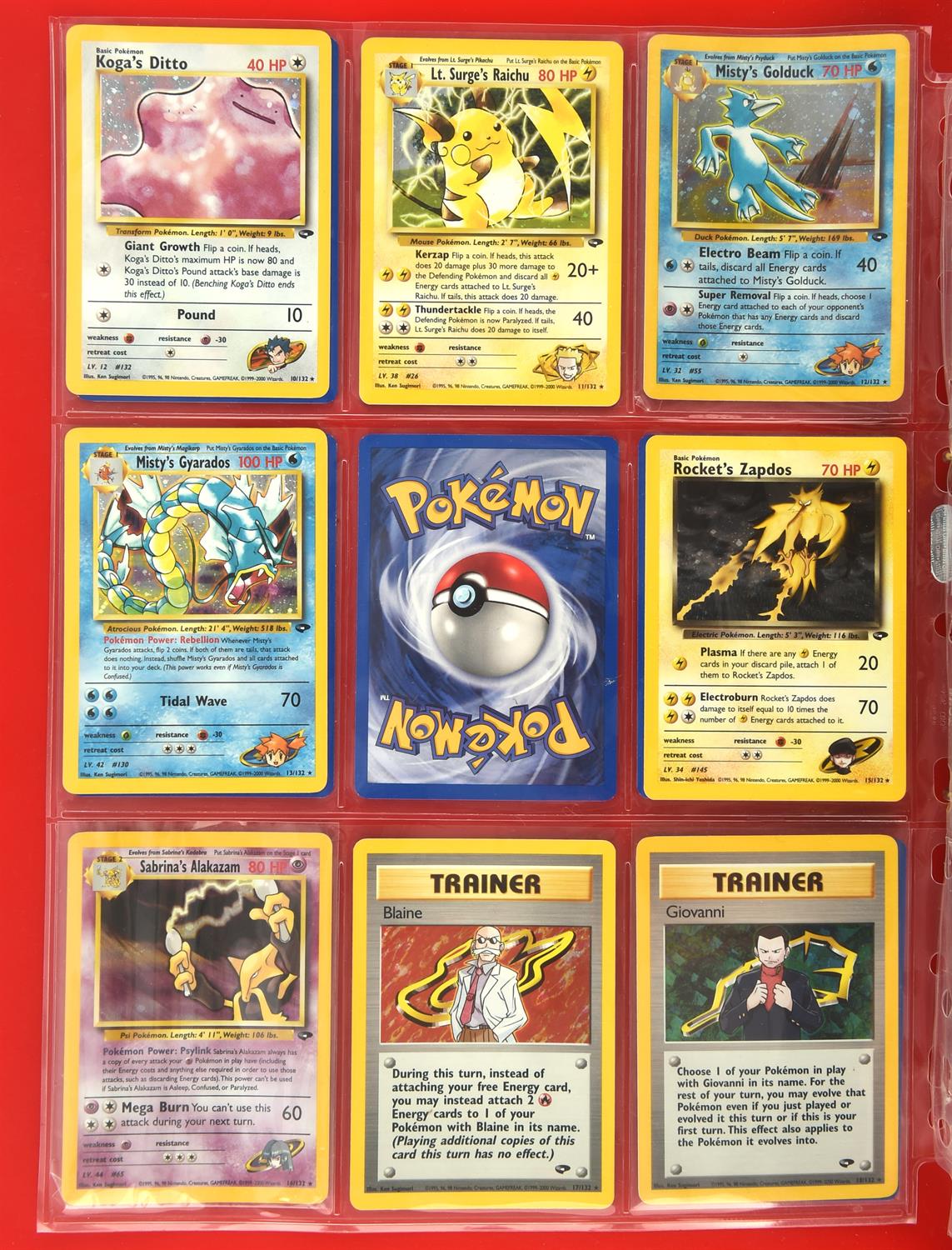 Pokemon TCG. Gym Challenge Near Complete Set 124/132 including 15 holos. - Image 15 of 15