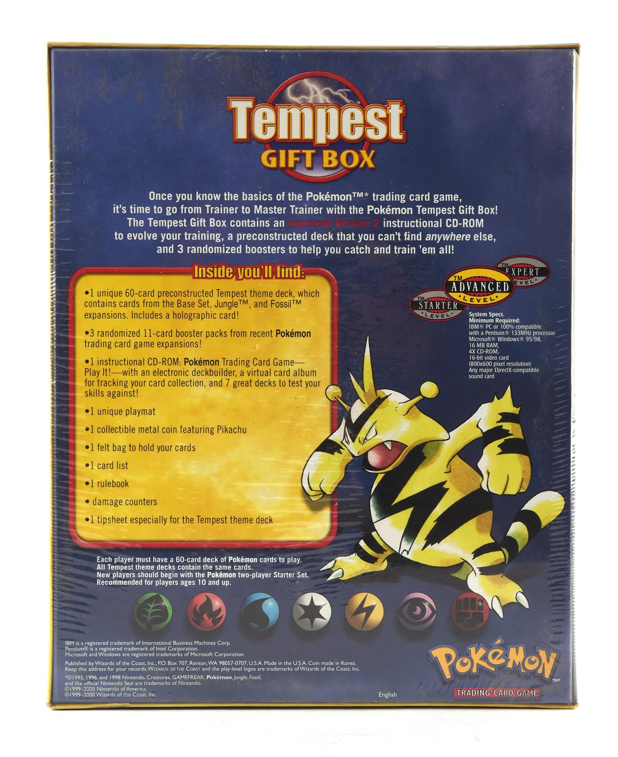 Pokemon TCG. Sealed Tempest Gift Box. This lot contains a sealed Tempest Gift Box released early - Bild 3 aus 7