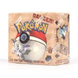 Pokemon TCG. Pokemon Fossil 1st edition sealed booster box. Fossil is the name given to the third