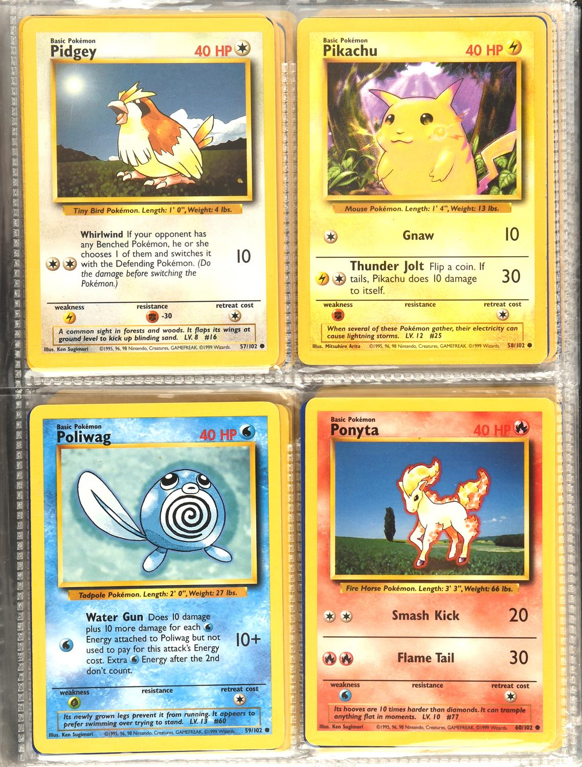Pokemon TCG. Base Set Complete Set - This lot includes a full set of the English release of the - Image 8 of 10