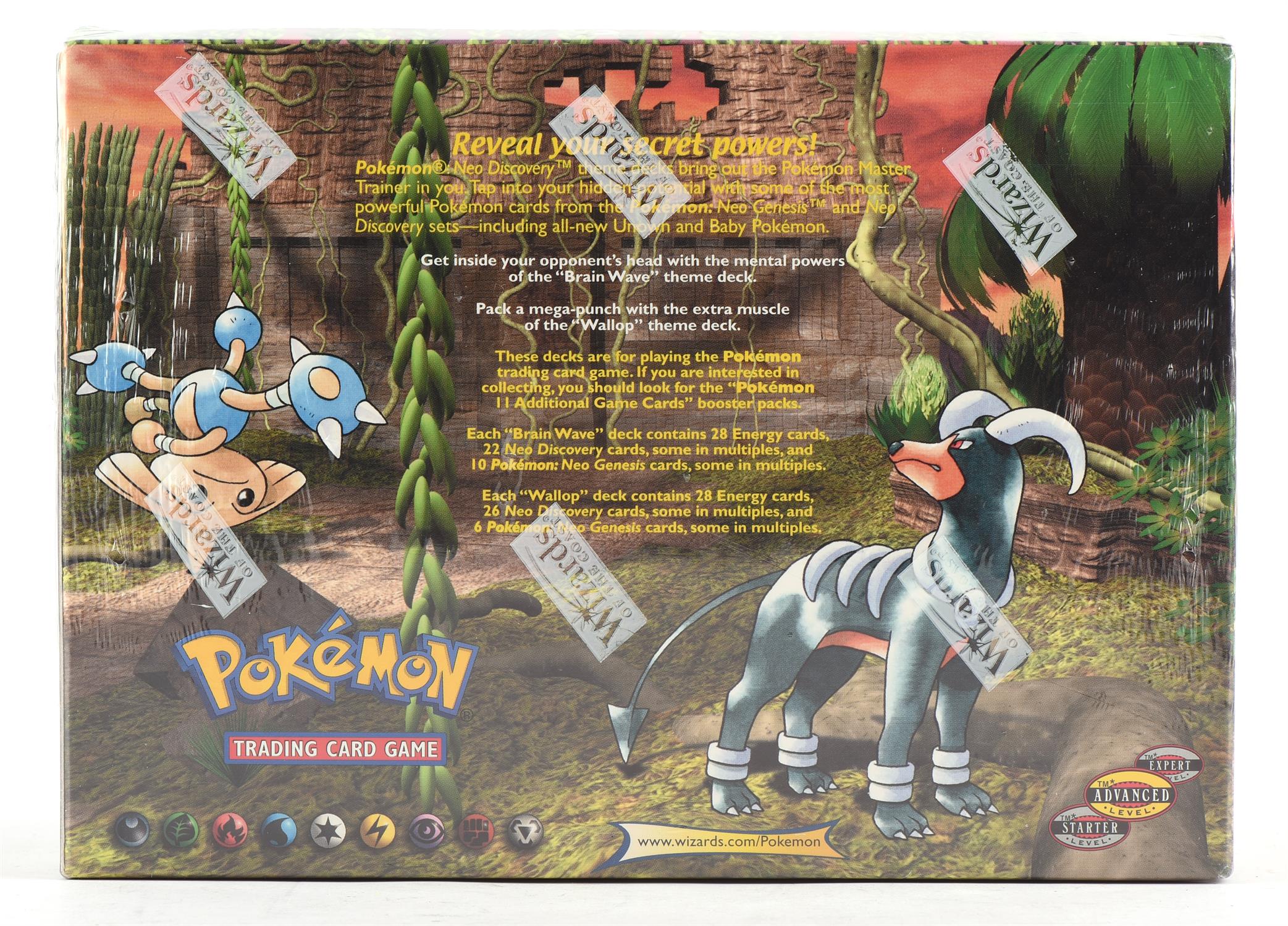 Pokemon TCG. Neo Discovery 2001 sealed display of 8 preconstructed theme decks which includes 4 - Image 4 of 7