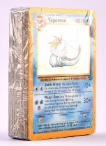 Pokemon TCG. Pokemon Water Blast Theme Deck. This item is without the outer box or counters but