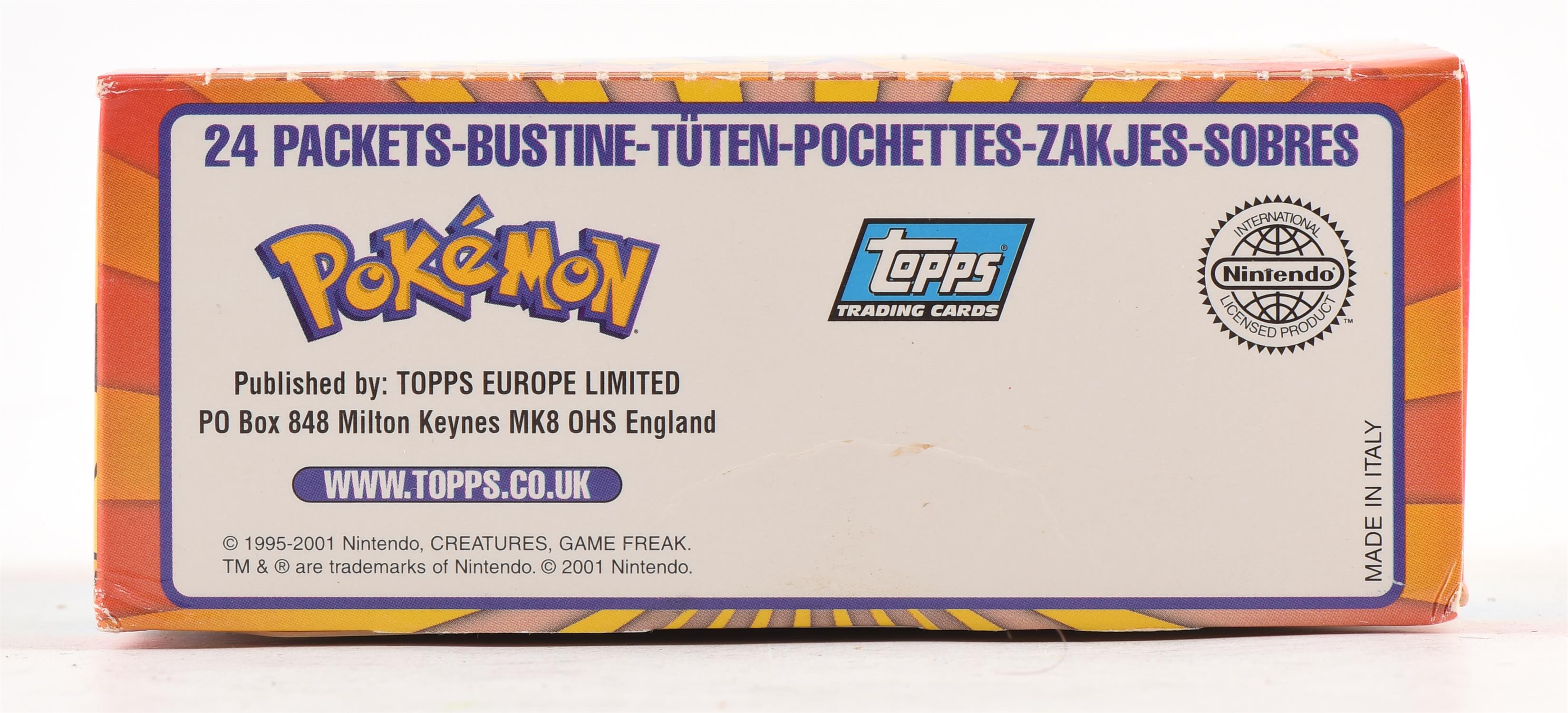 Pokemon TCG. Topps Johto series 3 opened booster box containing 24 sealed packs. Provenance: The - Image 7 of 9
