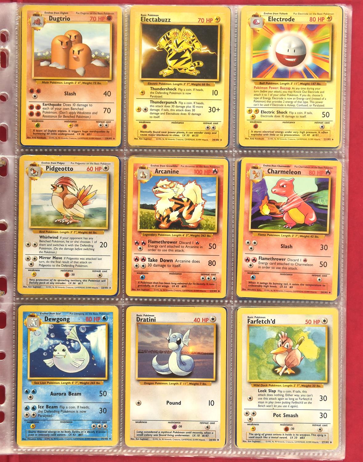 Pokémon TCG. Base Set Complete Set - This lot includes a full set of the English Unlimited release - Image 2 of 11