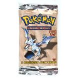 Pokemon TCG. Pokémon Fossil 1st edition sealed Booster Pack, 21g. This item is from the collection