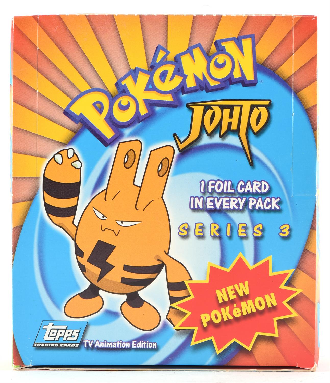 Pokemon TCG. Topps Johto series 3 opened booster box containing 24 sealed packs. Provenance: The - Image 9 of 9