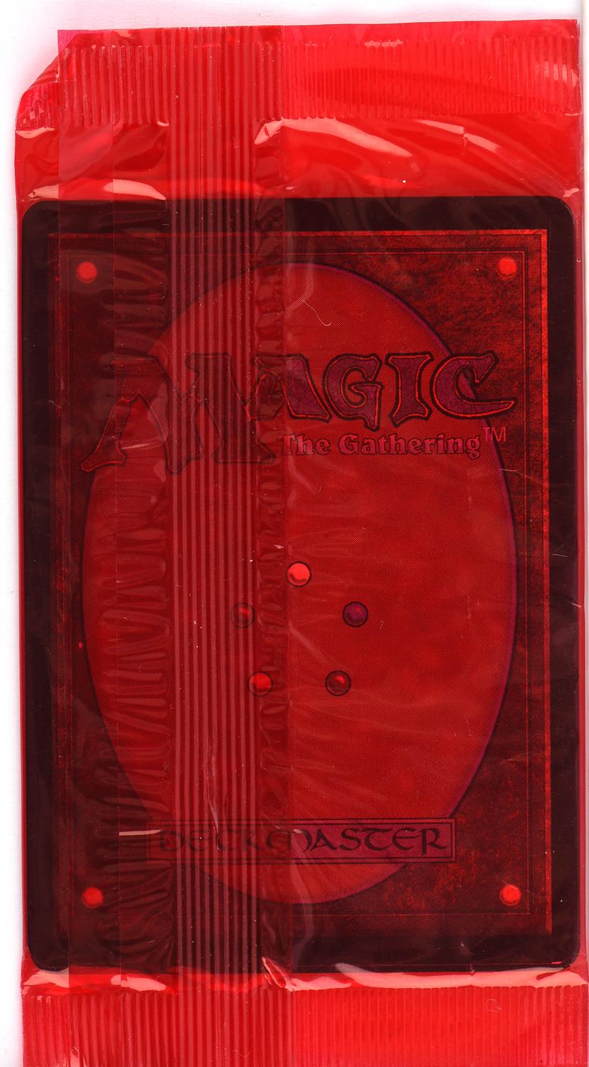 Magic the Gathering TCG. Sealed Euro Lands red pack, this pack features basic land cards based on - Image 2 of 2