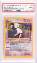 Pokemon TCG. Mew Number 9 Black Star Promo Pokemon League Holo PSA 9. This item is from the