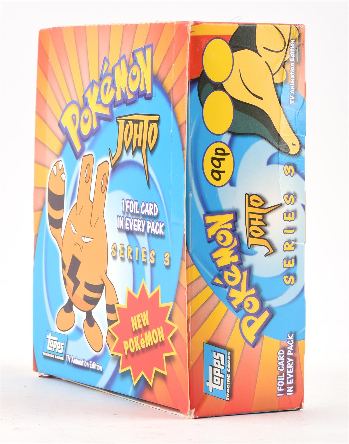 Pokemon TCG. Topps Johto series 3 opened booster box containing 24 sealed packs. Provenance: The - Image 6 of 9