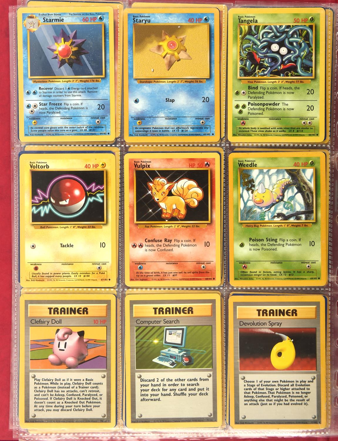 Pokémon TCG. Base Set Complete Set - This lot includes a full set of the English Unlimited release - Bild 8 aus 11