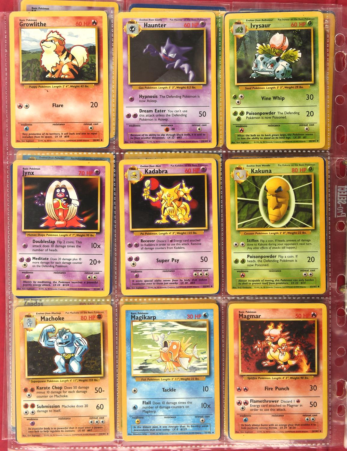 Pokémon TCG. Base Set Complete Set - This lot includes a full set of the English Unlimited release - Image 10 of 11