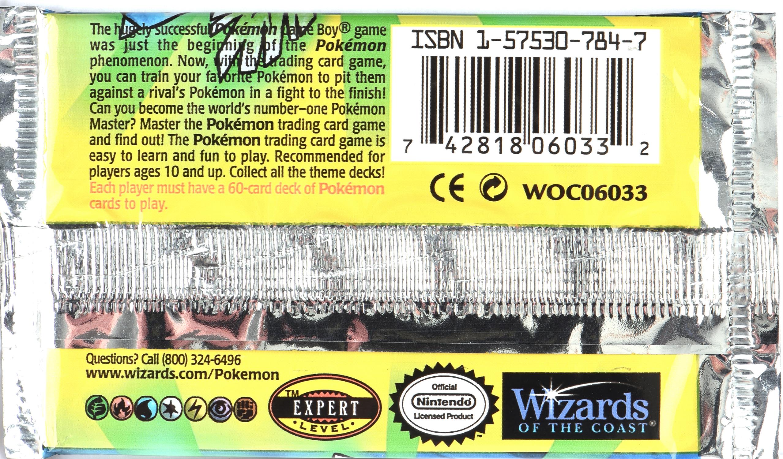 Pokemon TCG. Pokemon Base Set Sealed Booster Pack - Venusaur Artwork, 21.2g. This item is from the - Image 2 of 3