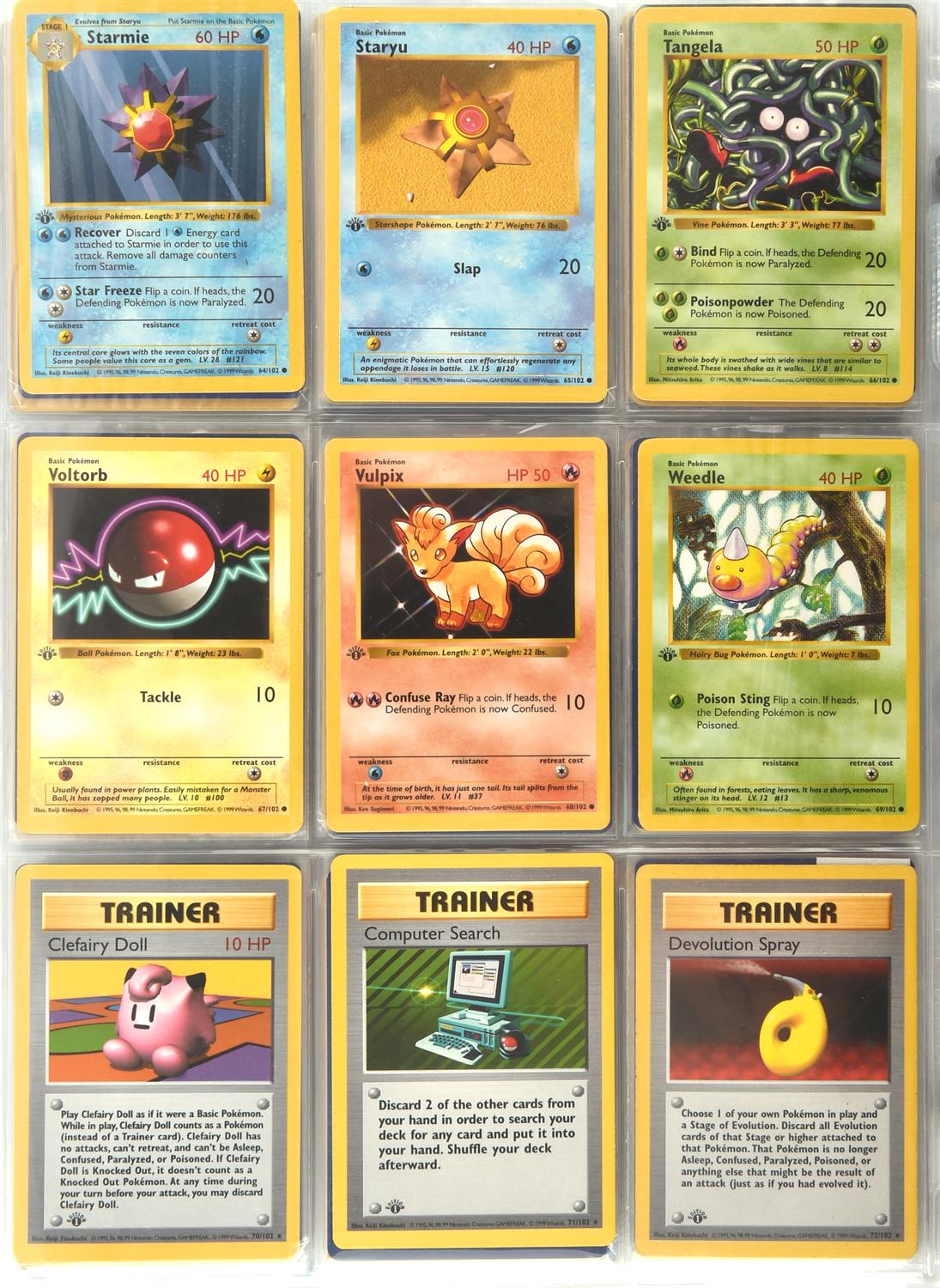 Pokemon TCG. Pokemon 1st edition Base Set Complete 102/102 cards. Includes the iconic 1st edition - Image 9 of 20