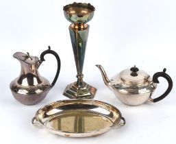 Qty of silver plate, various items