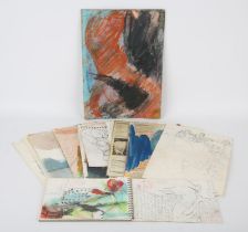Adrian Frost (British 20th century), A collection of approx. 30 original works on paper,