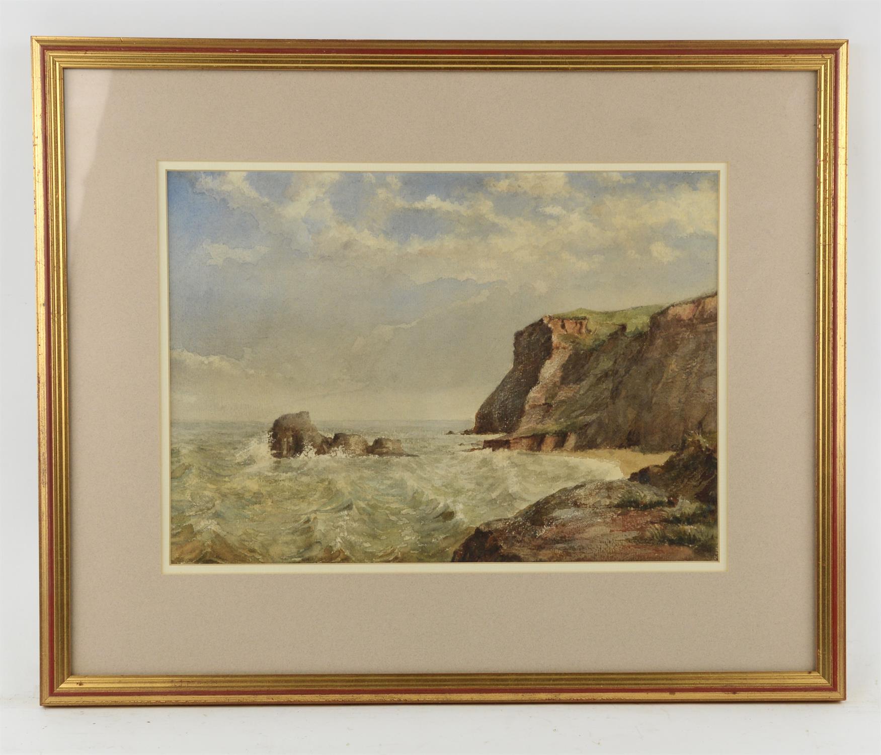 A group of watercolours, including marine views by E. Pickering, Vin Milford and others, - Image 7 of 7