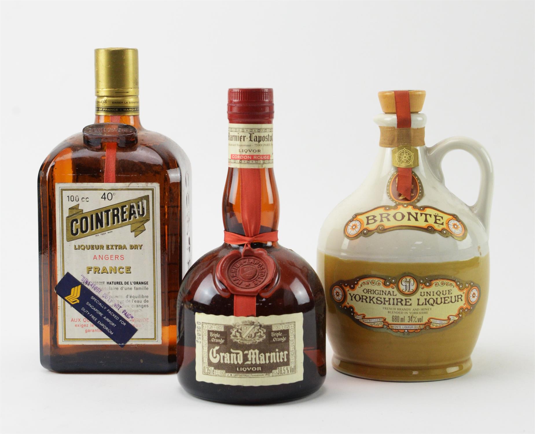 Mixed spirits to include Drambuie (three bottles), Grand Marnier, Bronte, Cointreau, - Image 2 of 3