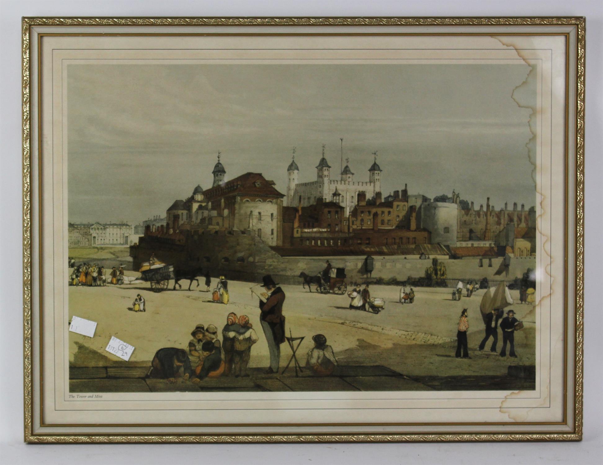 Martin **** (20th century), View of a Continental Walled Town, limited edition lithograph 19/175, - Image 6 of 6