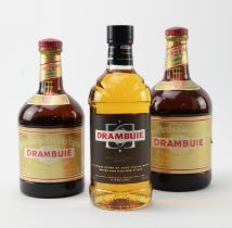 Mixed spirits to include Drambuie (three bottles), Grand Marnier, Bronte, Cointreau,
