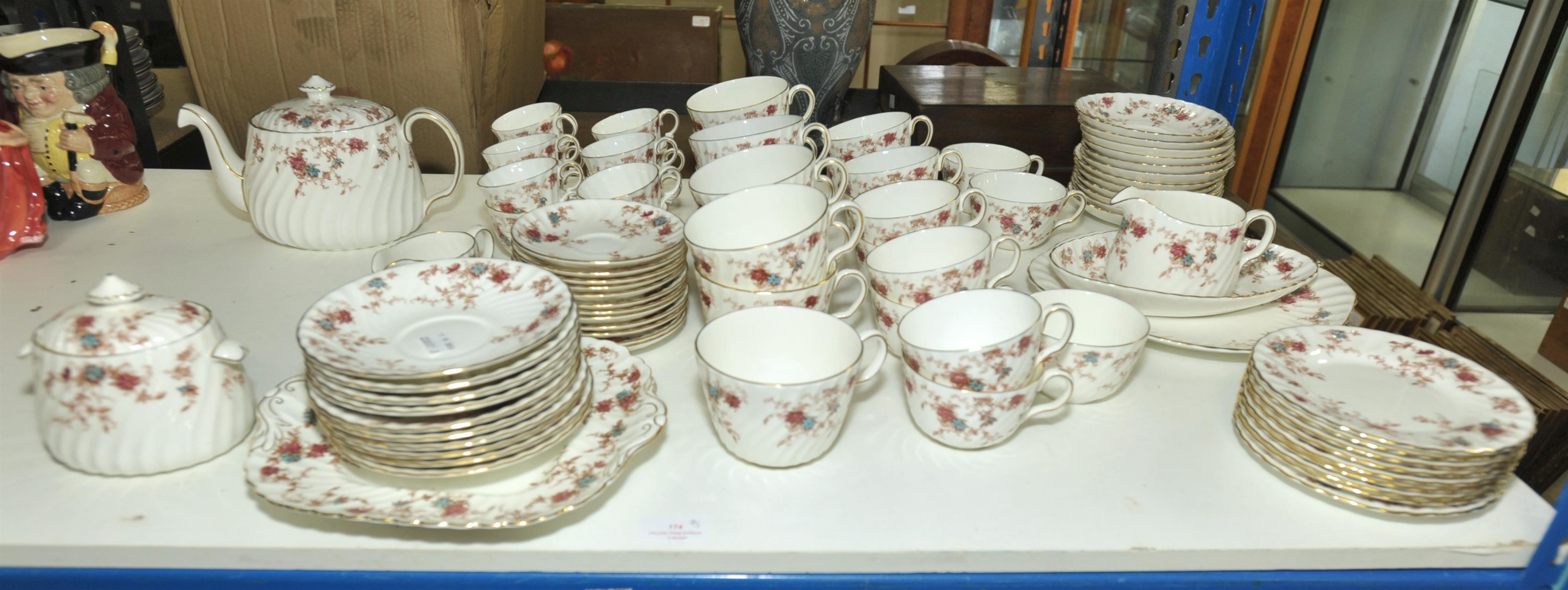 A Minton 'Ancestral' pattern, twelve piece tea and coffee service. (qty) - Image 2 of 2