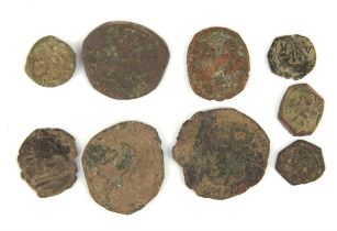Quantity of Byzantine coins