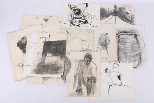 Julian Dyson (British, 1936-2003)a collection of assorted pencil, ink and charcoal drawings,