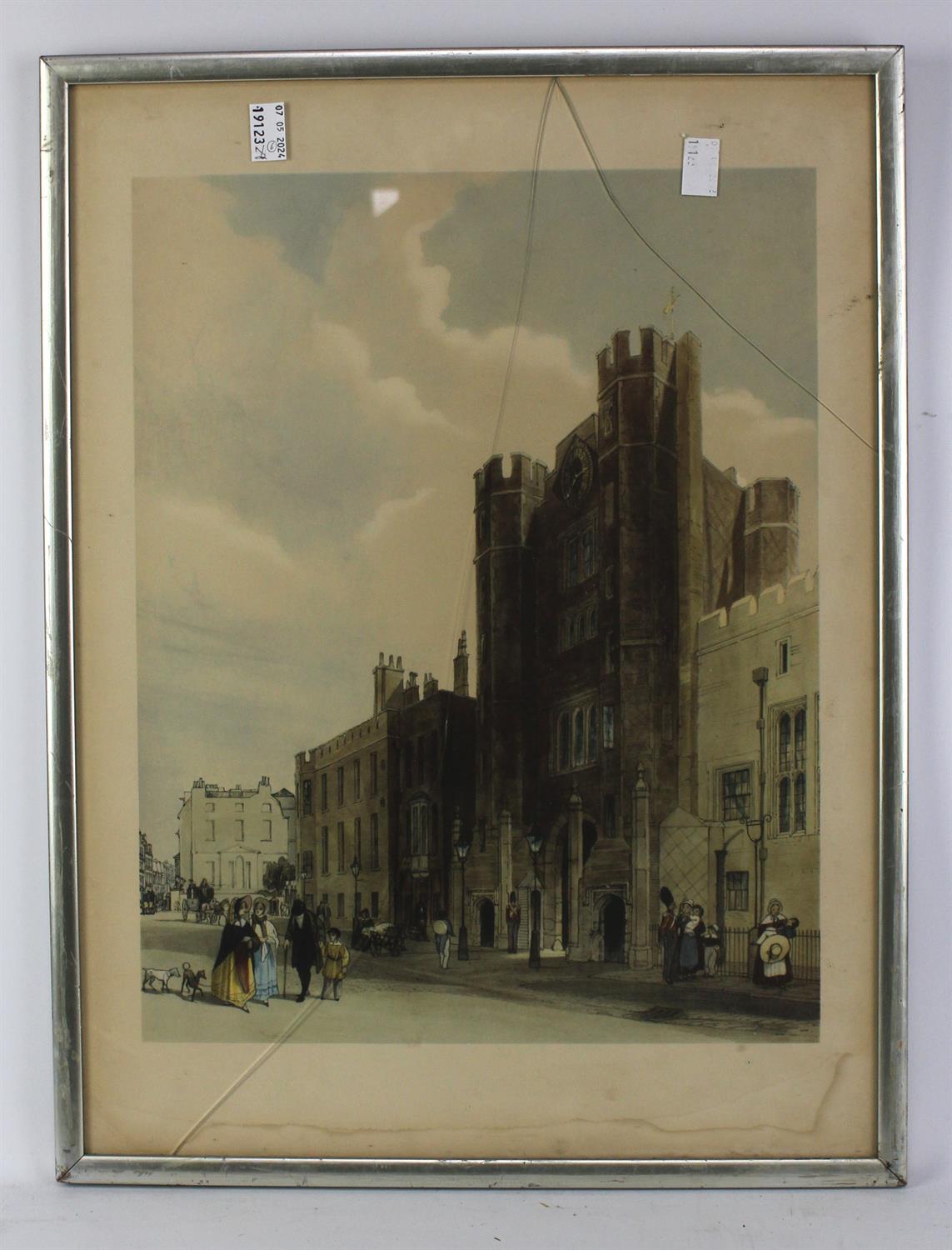Martin **** (20th century), View of a Continental Walled Town, limited edition lithograph 19/175, - Image 4 of 6
