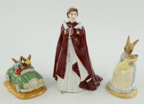 Six Royal Doulton porcelain figures from the 'Classics' range, all Limited edition,