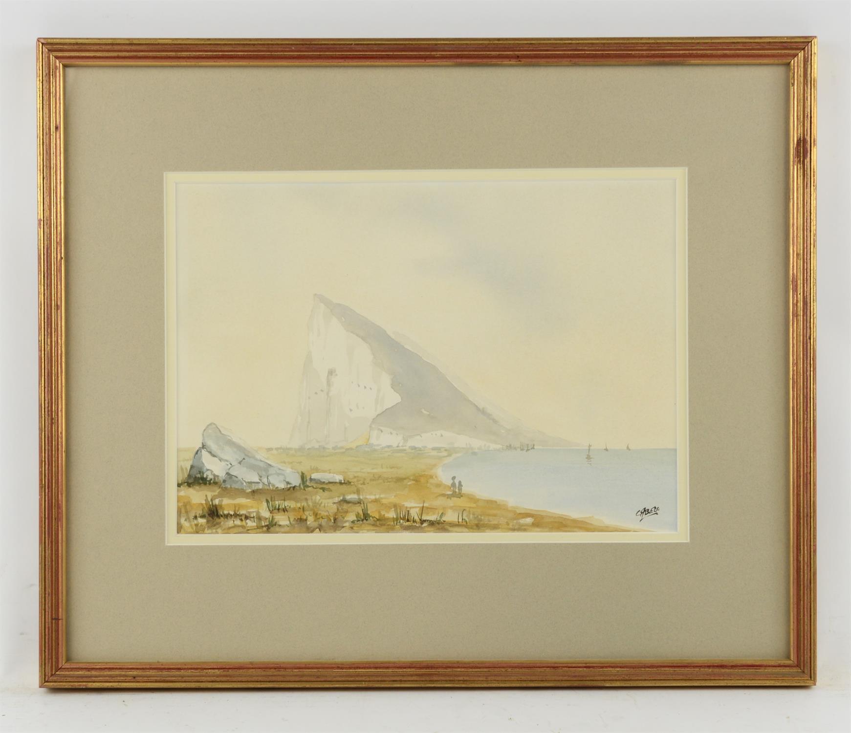 A group of watercolours, including marine views by E. Pickering, Vin Milford and others, - Image 6 of 7