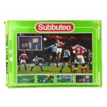 A collection of vintage Subbuteo including ; Euro 96 edition, Club edition, one further boxed game,