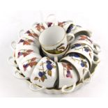 Royal Worcester, a large quantity of Evesham pattern china, to comprise a large oval platter,