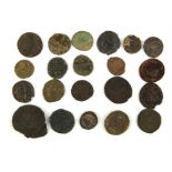 Quantity of Roman coins