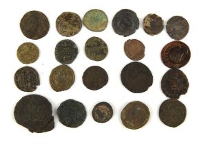 Quantity of Roman coins