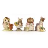 A collection of Forty four Beatrix Potter porcelain figures , mainly Royal albert but also