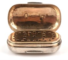 Georgian silver vinaigrette by T. Simpson & Son, Birmingham 1816