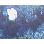 Kate Victoria (20th century), Blue Abstract, acrylic on canvas, signed and dated June '78 on