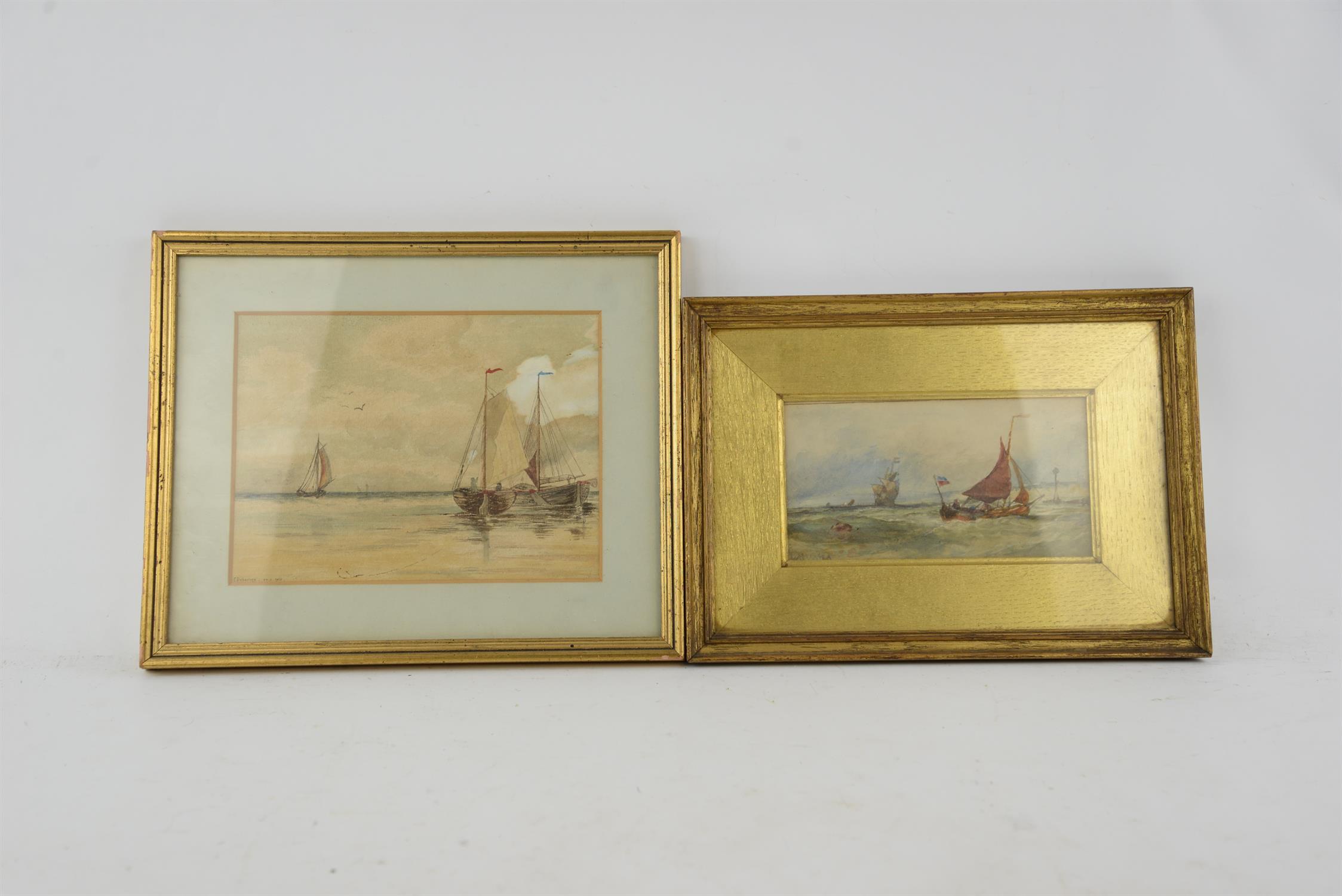 A group of watercolours, including marine views by E. Pickering, Vin Milford and others, - Image 2 of 7