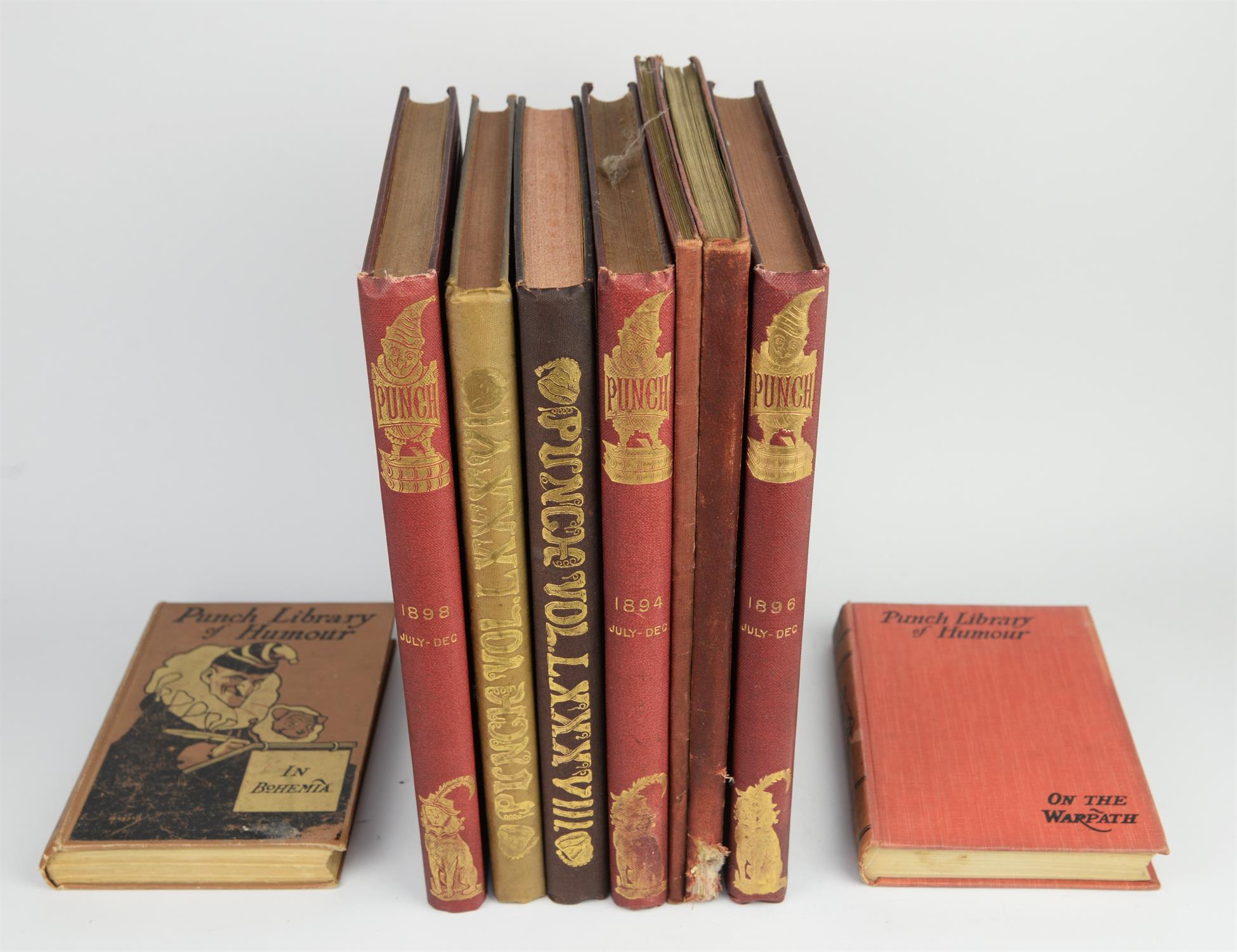 19th century and other Punch volumes and books