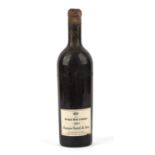 Bordeaux wines, Chateau Paveil de Luze 1937, with label for the Antique wine company, 1 bottle