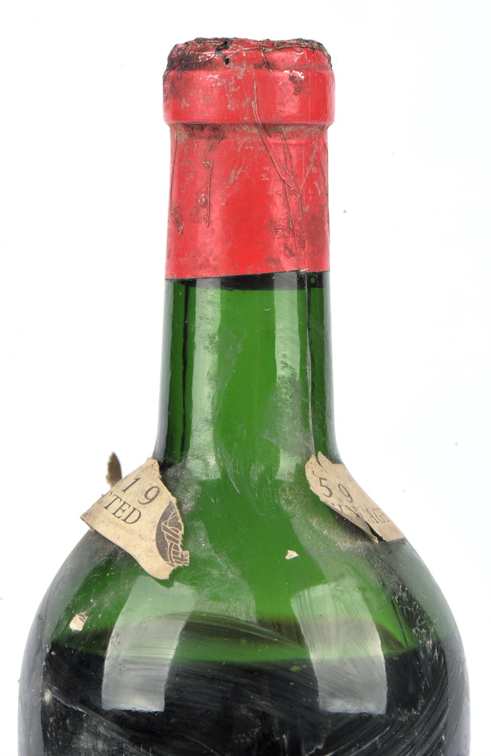 Bordeaux wine, Chateau Cheval Blanc, Avery, 1959, one bottle, levels to low shoulder, - Image 3 of 3
