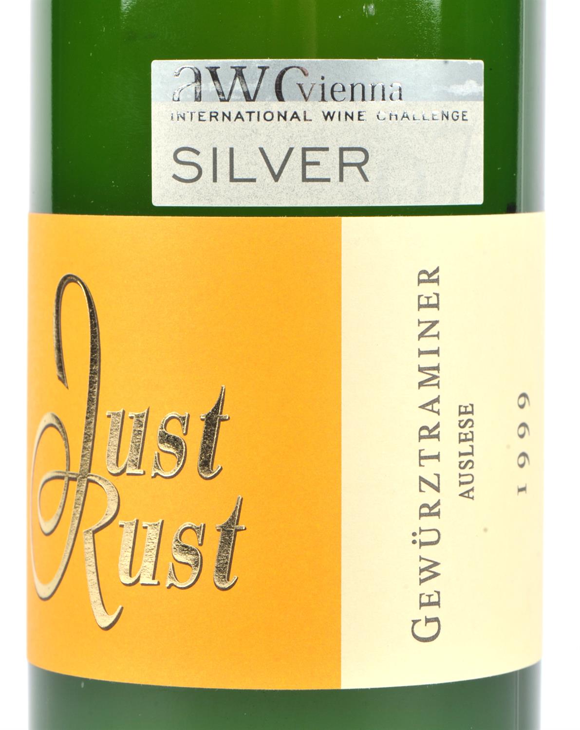 German wine, Just Rust, Gwerztrammier Auslese 1999, 20 bottles (20) Note: This wine has been rested - Image 2 of 3
